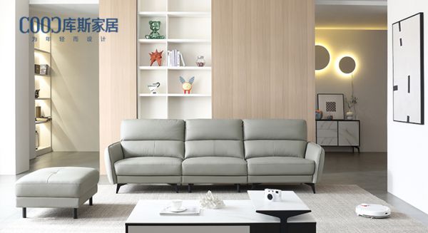 【新品上市丨KA1281-1】莫蘭迪灰綠色沙發(fā)，散發(fā)鮮活自然感