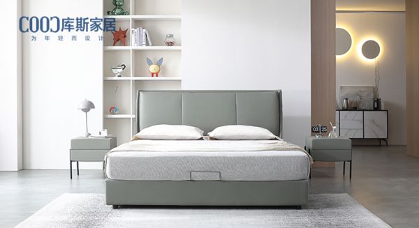 【新品上市丨KD3262】淡雅綠科技布軟床，打造簡約寧靜臥室